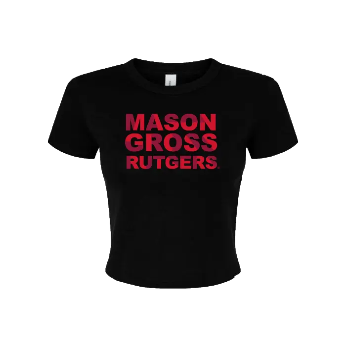 Women's Micro Rib Baby Tee Mason Gross School of Arts