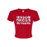 Women's Micro Rib Baby Tee Mason Gross School of Arts