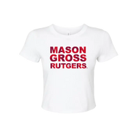 Women's Micro Rib Baby Tee Mason Gross School of Arts