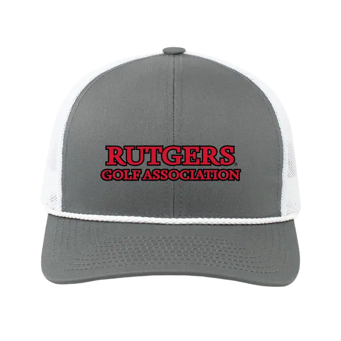 Golf Braid Trucker Cap Rutgers Golf Association