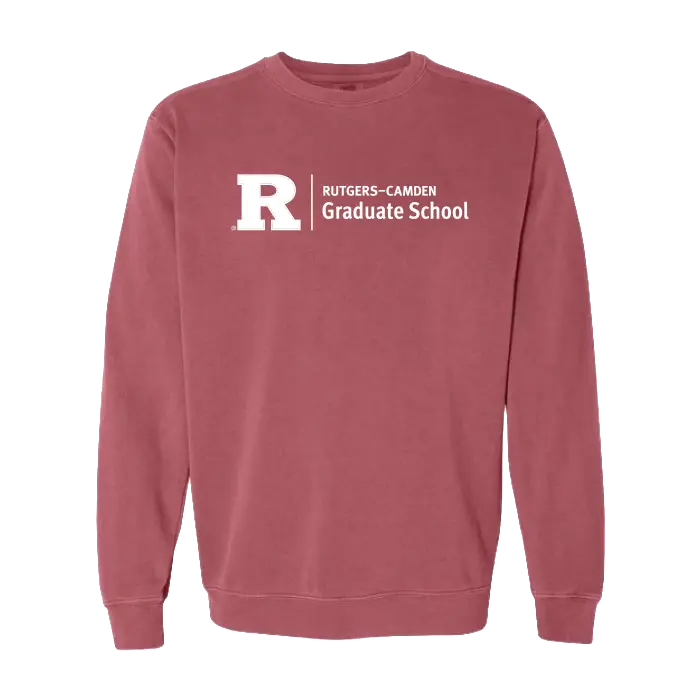 Camden Graduate School Unisex Garment-Dyed Crewneck Sweatshirt Camden Graduate School