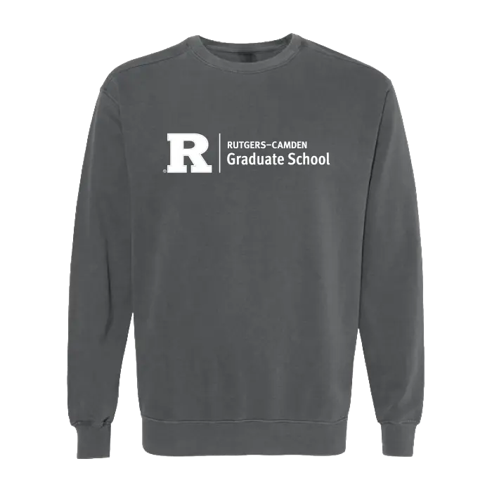 Camden Graduate School Unisex Garment-Dyed Crewneck Sweatshirt Camden Graduate School