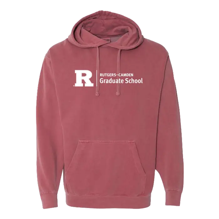 Camden Graduate School Unisex Garment-Dyed Hooded Sweatshirt Camden Graduate School