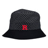 Rutgers Pin Dot Bucket Hat Two Feet Ahead