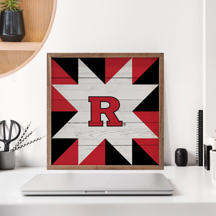 Quilt Mascot Rutgers University Kendrick Home