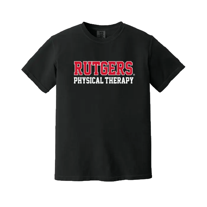 Unisex Garment-Dyed Heavyweight T-Shirt Rutgers Physical Therapy