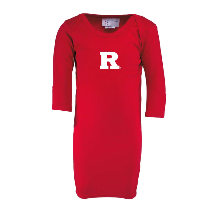 Rutgers Layette Gown Two Feet Ahead