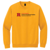 Newark Health Unisex Heavy Blend Crewneck Sweatshirt Rutgers Newark Health