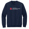 Newark Health Unisex Heavy Blend Crewneck Sweatshirt Rutgers Newark Health