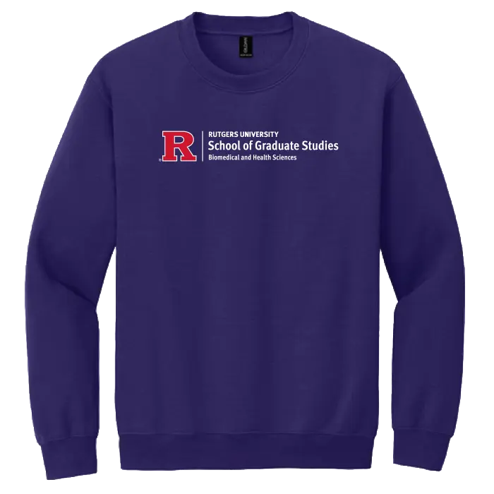 Newark Health Unisex Heavy Blend Crewneck Sweatshirt Rutgers Newark Health