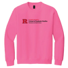 Newark Health Unisex Heavy Blend Crewneck Sweatshirt Rutgers Newark Health
