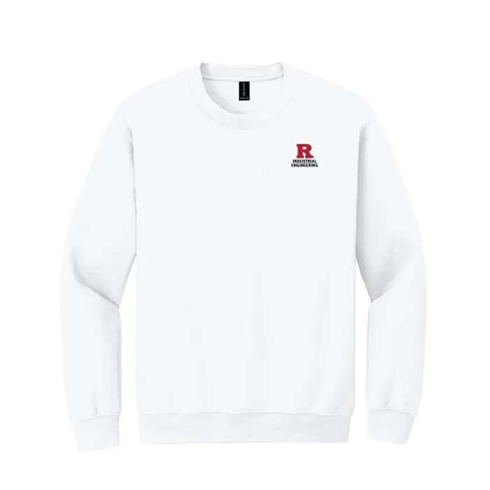 Industrial Engineering Embroidered Unisex Heavy Blend Crewneck Sweatshirt Rutgers Industrial Engineering