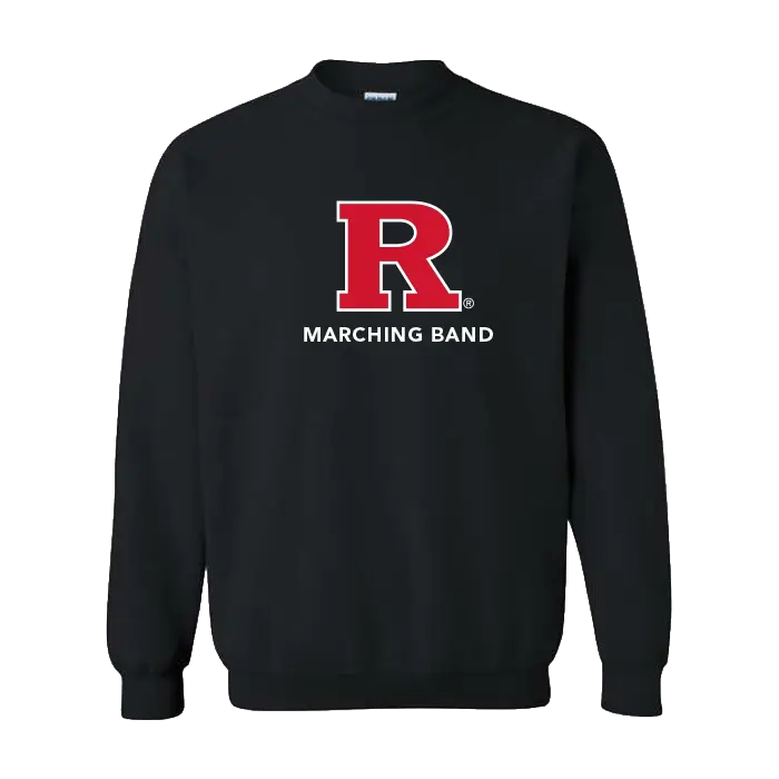Marching Band Unisex Heavy Blend Crewneck Sweatshirt Rutgers Marching Band