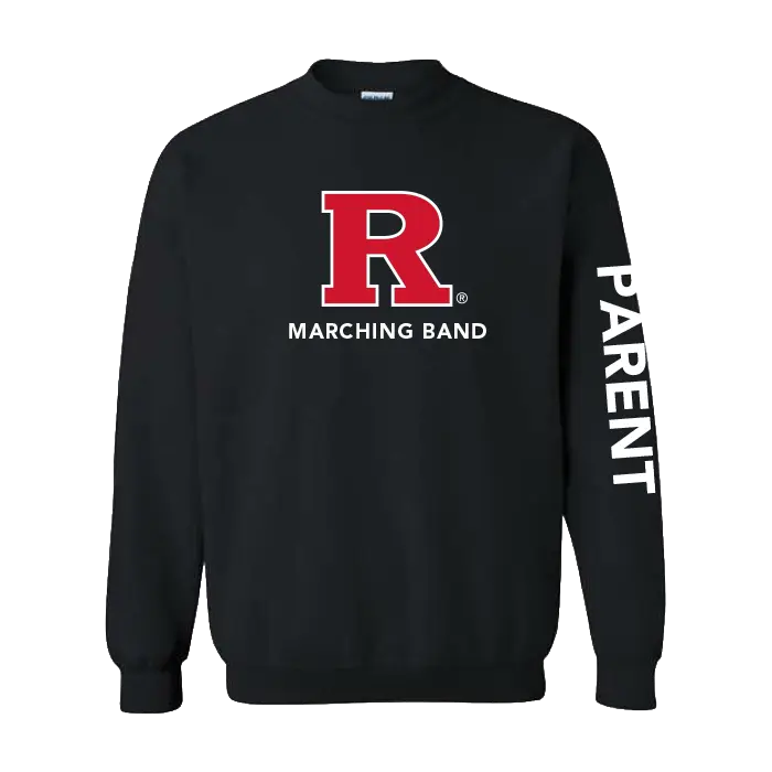 Marching Band Parent Unisex Heavy Blend Crewneck Sweatshirt Rutgers Marching Band
