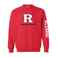 Marching Band Alumni Unisex Heavy Blend Crewneck Sweatshirt Rutgers Marching Band
