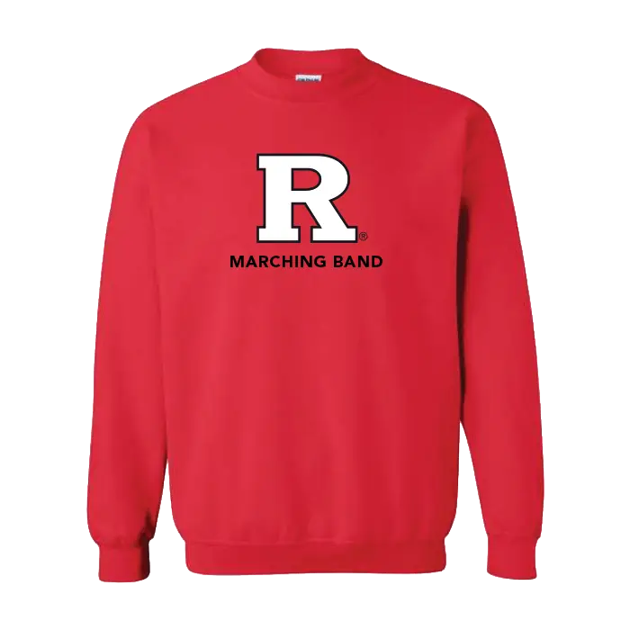 Marching Band Unisex Heavy Blend Crewneck Sweatshirt Rutgers Marching Band