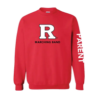 Marching Band Parent Unisex Heavy Blend Crewneck Sweatshirt Rutgers Marching Band