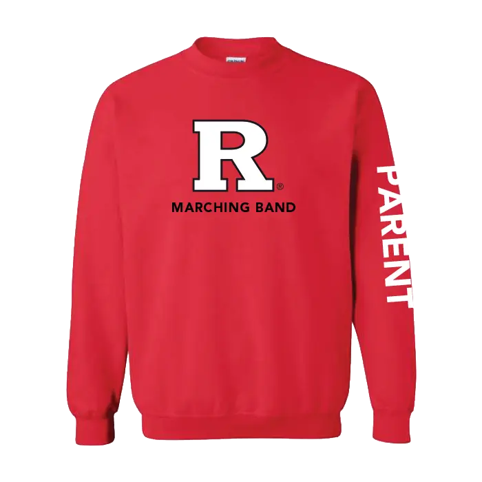 Marching Band Parent Unisex Heavy Blend Crewneck Sweatshirt Rutgers Marching Band