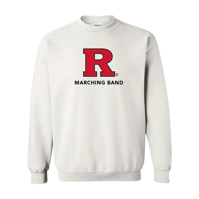 Marching Band Unisex Heavy Blend Crewneck Sweatshirt Rutgers Marching Band