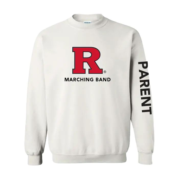 Marching Band Parent Unisex Heavy Blend Crewneck Sweatshirt Rutgers Marching Band