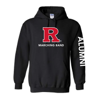 Marching Band Alumni Unisex Heavy Blend Hooded Sweatshirt Rutgers Marching Band