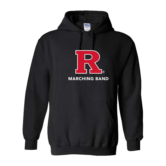 Marching Band Unisex Heavy Blend Hooded Sweatshirt Rutgers Marching Band