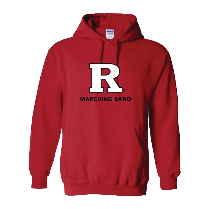 Marching Band Unisex Heavy Blend Hooded Sweatshirt Rutgers Marching Band