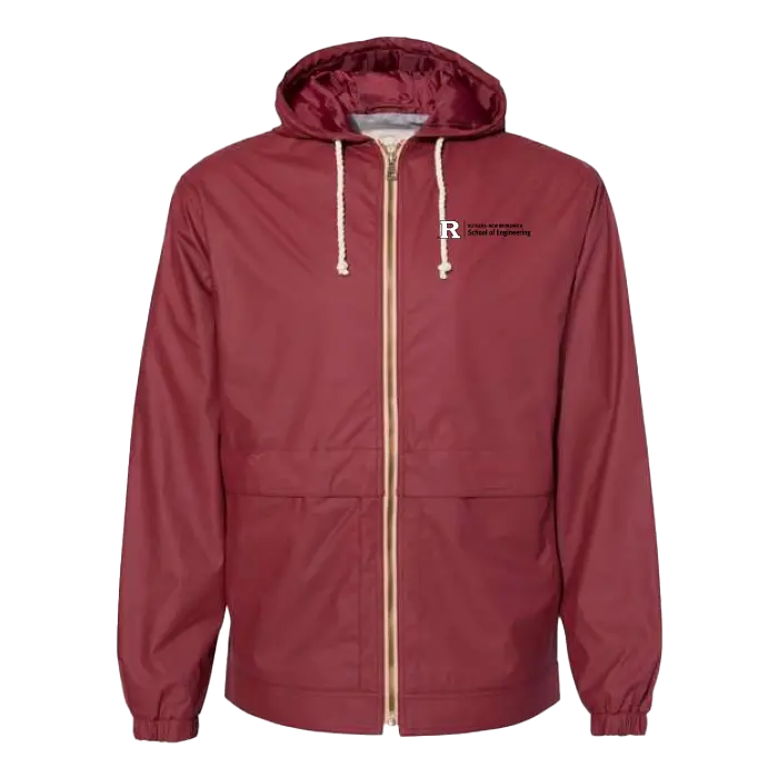 Engineering Vintage Hooded Rain Jacket School of Engineering