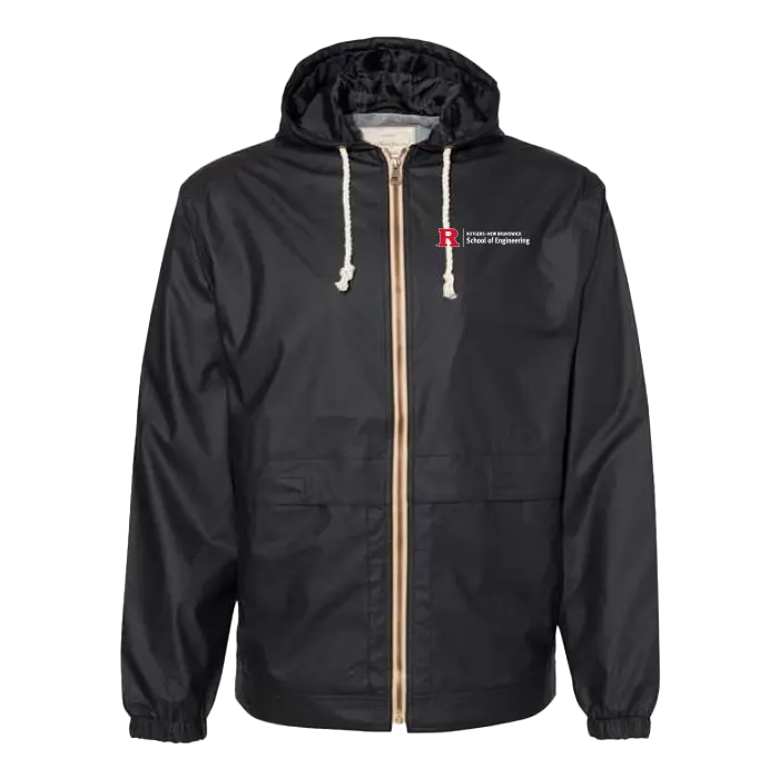 Engineering Vintage Hooded Rain Jacket School of Engineering