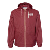MGSA Unisex Vintage Hooded Rain Jacket Mason Gross School of Arts