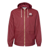 SSW Vintage Hooded Rain Jacket Rutgers SSW