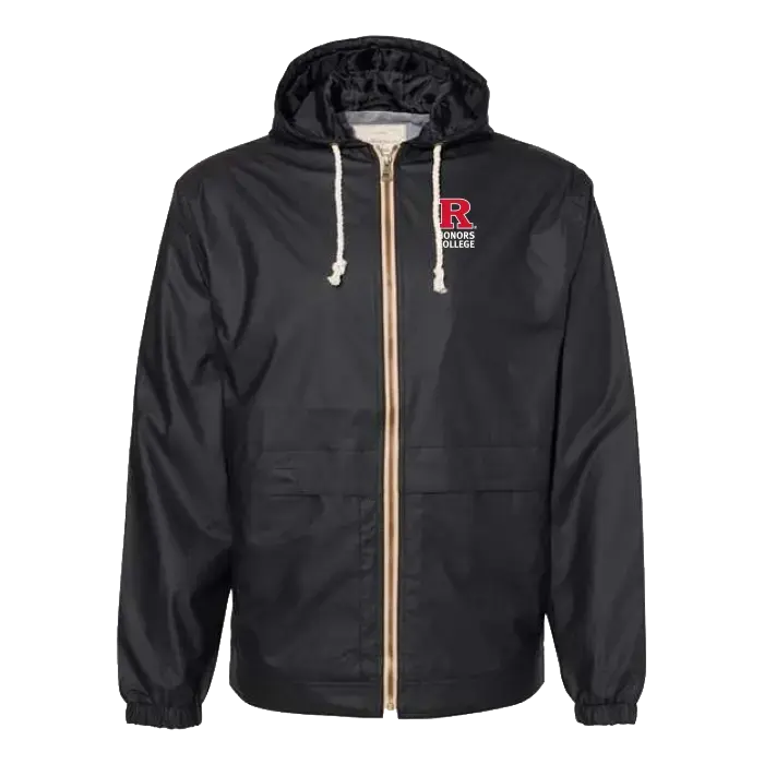 Honors Vintage Hooded Rain Jacket Honors College