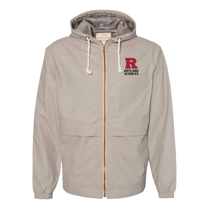 SAS Unisex Vintage Hooded Rain Jacket School of Arts & Sciences