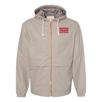 MGSA Unisex Vintage Hooded Rain Jacket Mason Gross School of Arts