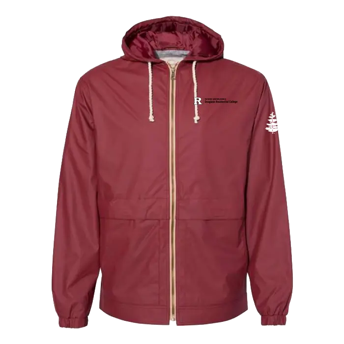 Douglass Vintage Hooded Rain Jacket Douglass College
