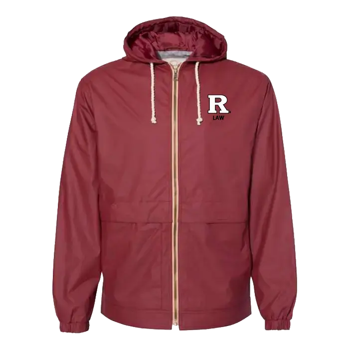 Law Unisex Vintage Hooded Rain Jacket Law School
