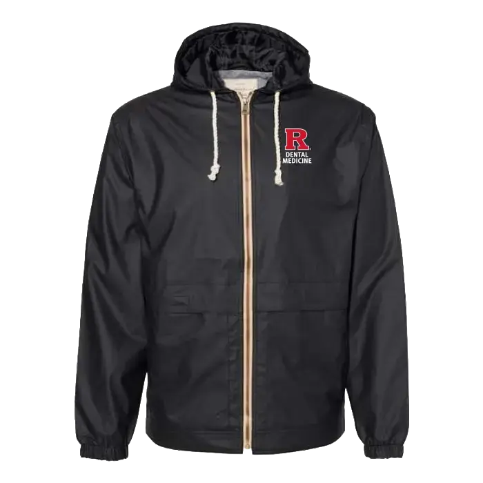 Unisex Vintage Hooded Rain Jacket Dental