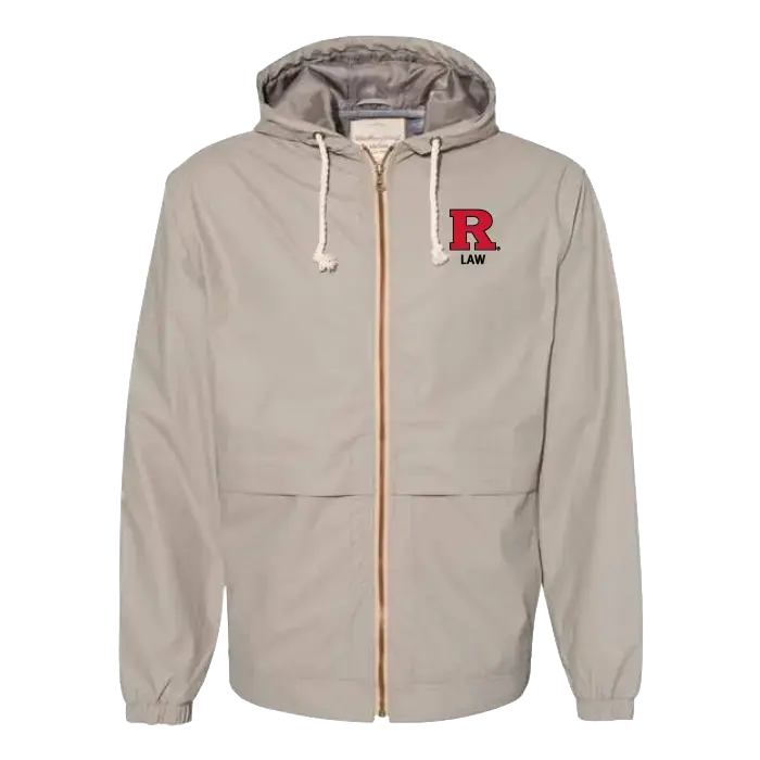 Law Unisex Vintage Hooded Rain Jacket Law School