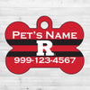 Rutgers Scarlet Knights | NCAA Officially Licensed | Dog Tag 1-Sided ShopInstaPets