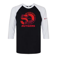 50th Anniversary Unisex Three-Quarter Sleeve Tee Mason Gross School of Arts