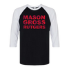 Unisex Three-Quarter Sleeve Tee Mason Gross School of Arts