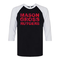 Unisex Three-Quarter Sleeve Tee Mason Gross School of Arts