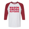 Unisex Three-Quarter Sleeve Tee Mason Gross School of Arts