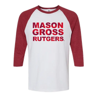 Unisex Three-Quarter Sleeve Tee Mason Gross School of Arts