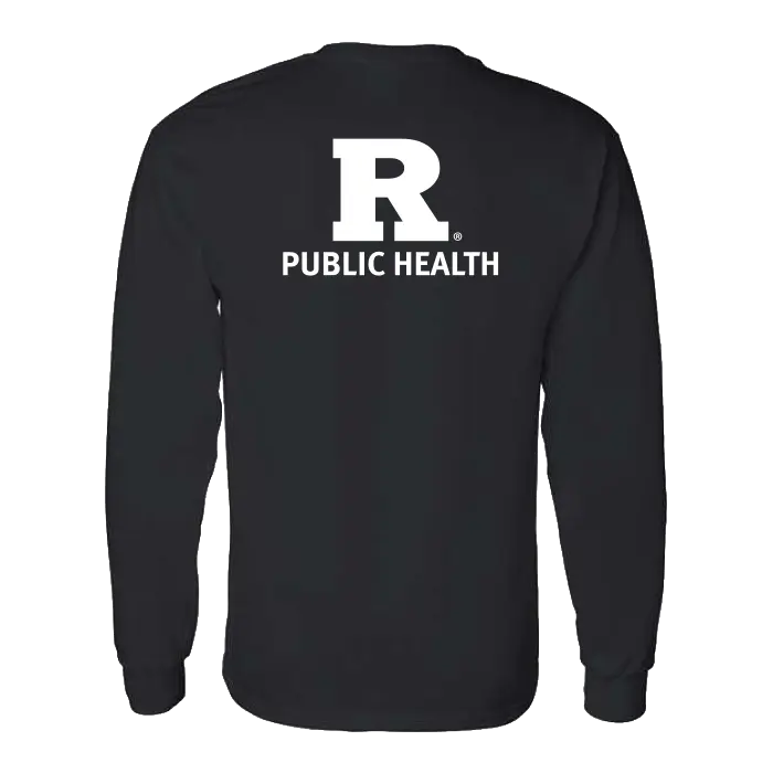 Public Health Unisex Fine Jersey Long Sleeve T-Shirt Rutgers Public Health