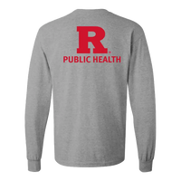 Public Health Unisex Fine Jersey Long Sleeve T-Shirt Rutgers Public Health