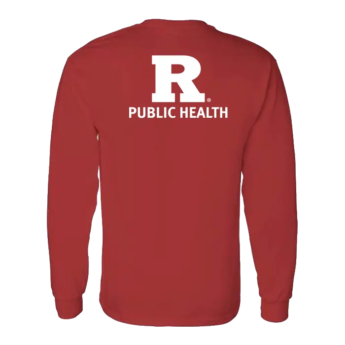 Public Health Unisex Fine Jersey Long Sleeve T-Shirt Rutgers Public Health