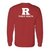 Public Health Unisex Fine Jersey Long Sleeve T-Shirt Rutgers Public Health