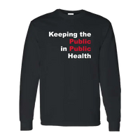 Public Health Unisex Fine Jersey Long Sleeve T-Shirt Rutgers Public Health