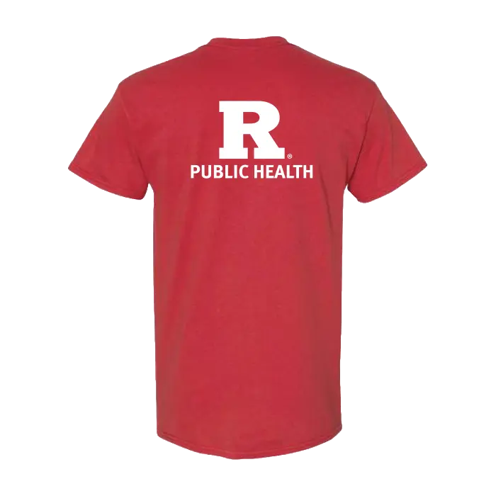 Public Health Unisex Fine Jersey T-Shirt Rutgers Public Health